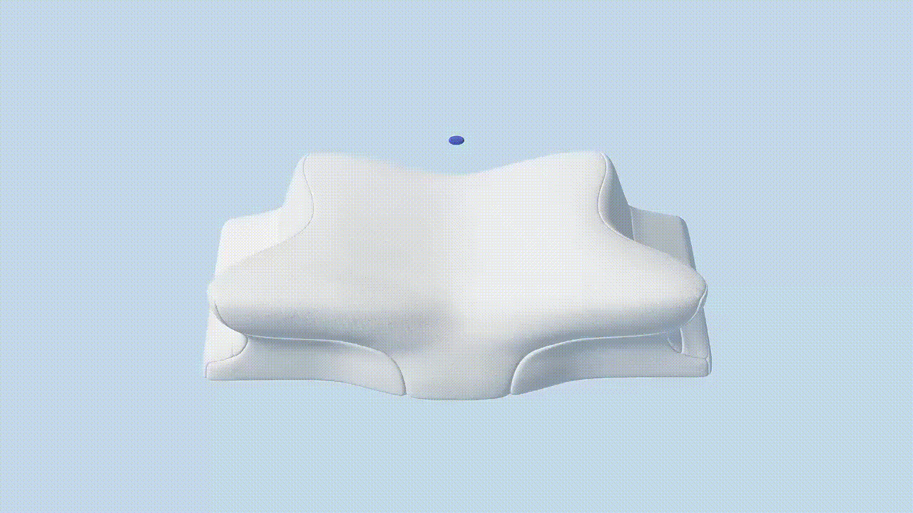 Neversleepless® Ergonomic Butterfly Pillow